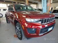Usata Jeep Grand Cherokee Overland 272 CV (200 kW) 2024 Rosso SUV