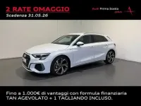 Usata Audi A3 S-Line 150 CV (110 kW) 2023 Bianco Berlina
