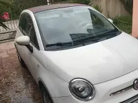 Usata Fiat 500C 69 CV (50 kW) 2016 Bianco Cabrio
