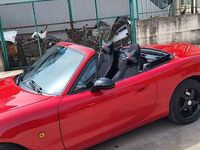 Usata Mazda MX5 110 CV (80 kW) 2001 Rosso Cabrio