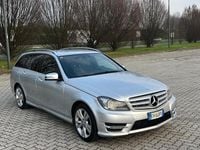 Usata Mercedes C220 Avantgarde 170 CV (125 kW) 2014 Argento Station wagon