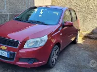 Usata Chevrolet Aveo 84 CV (61 kW) 2009 Rosso Berlina