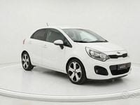 Usata Kia Rio 90 CV (66 kW) 2014 Bianco Berlina
