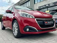 Usata Peugeot 208 Allure 82 CV (60 kW) 2017 Rosso Utilitaria
