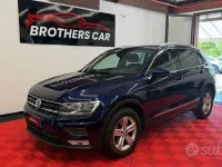 Usata VW Tiguan Style 150 CV (110 kW) 2017 Blu SUV
