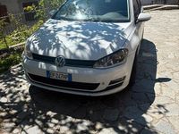 Usata VW Golf VII 110 CV (80 kW) 2013 Bianco Berlina