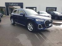 Usata Audi Q5 S-Line 204 CV (150 kW) 2021 Blu metallizzato SUV