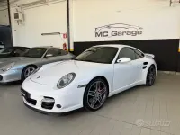 Usata Porsche 997 Turbo 480 CV (353 kW) 2007 Bianco Coupé