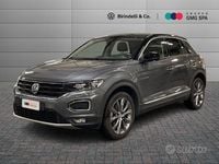 Usata VW T-Roc Advance 150 CV (110 kW) 2019 Grigio SUV