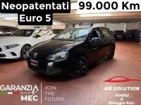Usata VW Golf VI 80 CV (58 kW) 2010 Nero Utilitaria