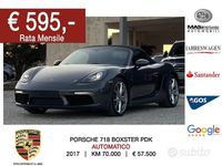 Usata Porsche 718 Boxster 300 CV (220 kW) 2017 Grigio(met.) Cabrio