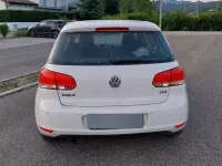 Usata VW Golf VI 105 CV (77 kW) 2011 Bianco Berlina