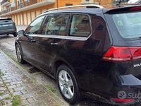 Usata VW Golf VII Highline 110 CV (80 kW) 2015 Nero Station wagon