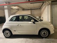 Usata Fiat 500 Lounge 69 CV (50 kW) 2012 Bianco Utilitaria