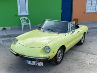 Usata Alfa Romeo Spider Veloce 131 CV (96 kW) 1970 Giallo Cabrio