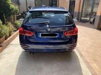 Usata BMW 320 Advantage 190 CV (139 kW) 2017 Blu/azzurro Station wagon