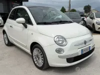 Usata Fiat 500 Lounge 95 CV (69 kW) 2012 Bianco Utilitaria