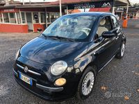 Usata Fiat 500 Lounge 69 CV (50 kW) 2011 Nero Berlina