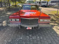 Usata Cadillac Coupé DeVille 350 CV (257 kW) 1975 Rosso Coupé