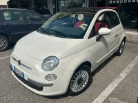 Usata Fiat 500C Lounge 75 CV (55 kW) 2009 Bianco Cabrio