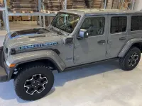 Usata Jeep Wrangler Unlimited Rubicon 272 CV (200 kW) 2021 Grigio SUV