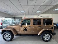 Usata Jeep Wrangler Unlimited Sahara 284 CV (208 kW) 2015 Marrone SUV