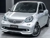 Usata Smart ForFour Brabus Xclusive 109 CV (80 kW) 2018 Grigio argento metall perlato Utilitaria