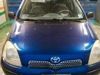 Usata Toyota Yaris 2001 Blu Utilitaria