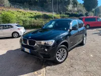 Usata BMW X3 Advantage 150 CV (110 kW) 2017 Nero SUV