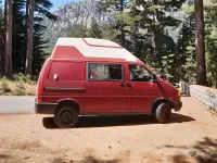 Usata VW T4 77 CV (56 kW) 1996 Rosso Furgone