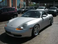 Usata Porsche Boxster 220 CV (161 kW) 2001 Argento Cabrio