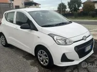 Usata Hyundai i10 Style 66 CV (48 kW) 2018 Bianco Utilitaria