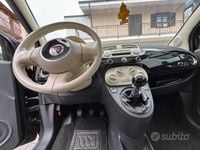 Usata Fiat 500 Lounge 69 CV (50 kW) 2008 Nero Utilitaria