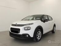 Usata Citroën C3 Feel 83 CV (61 kW) 2019 Bianco Utilitaria