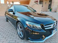 Usata Mercedes C220 Premium 170 CV (125 kW) 2018 Nero Station wagon