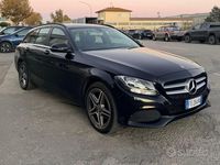 Usata Mercedes C180 Premium Plus 2016 Nero Station wagon