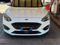 Usata Ford Focus ST-Line 120 CV (88 kW) 2019 Bianco Berlina