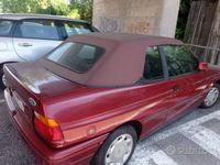 Usata Ford Escort Cabriolet 105 CV (77 kW) 1991 Rosso Cabrio