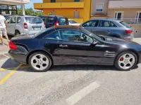 Usata Mercedes SL350 245 CV (180 kW) 2003 Nero Cabrio
