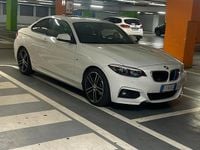 Usata BMW 218 M Sport 150 CV (110 kW) 2018 Bianco Coupé