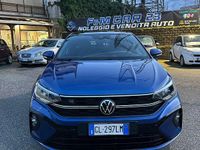 Usata VW Taigo R-line 110 CV (80 kW) 2022 Blu SUV