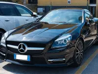 Usata Mercedes SLK200 Premium 184 CV (135 kW) 2011 Nero Cabrio