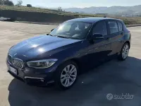 Usata BMW 116 116 CV (85 kW) 2017 Blu Utilitaria