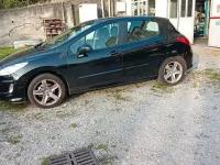 Usata Peugeot 308 80 CV (58 kW) 2009 Nero Utilitaria