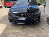 Usata Peugeot 308 GT-line 131 CV (96 kW) 2019 Nero Berlina