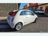 Usata Fiat 500 Lounge 69 CV (50 kW) 2014 Bianco Cabrio