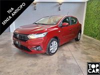 Usata Dacia Sandero Comfort 100 CV (73 kW) 2021 Rosso Berlina