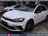 Usata VW Golf VII GTI Clubsport 265 CV (194 kW) 2016 Bianco Berlina