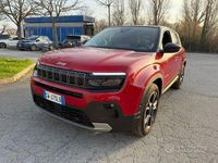 Usata Jeep Avenger Summit 101 CV (74 kW) 2024 Rosso SUV