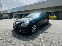 Usata Mercedes C180 120 CV (88 kW) 2014 Nero Station wagon